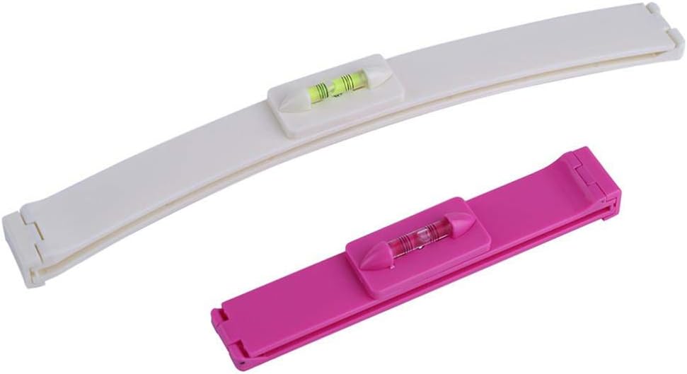 2pcs Diy Hair Cutting Tool Cut Bangs Clip Straight Edge Hair