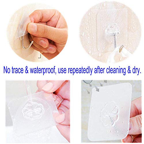 6 Adhesive+Transparent+Anti+skid+Traceless+Waterproof