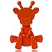 Baby Teething Toy Extraordinaire - Little Bambam Giraffe Teether Toys by Bambeado. Our BPA Free Teethers Help take The Stress Out of Teething, from Newborn Baby Through to Infant - Orange