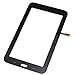 Black Touch Digitizer Screen Replacemen for Samsung Galaxy Tab 3 Lite 7.0 T110 SM-T110 (No Earpiece Hole - Black) + PreInstalled Adhesive with Tools