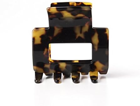 Ficcare Medium Open Rectangle Jaw Clip Yellow Tokyo