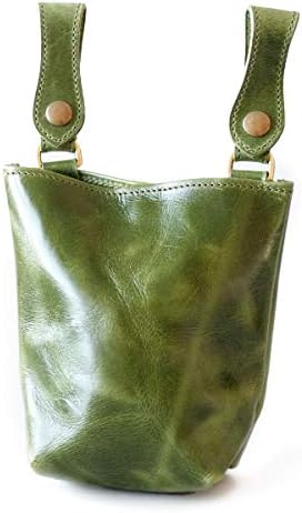 ベルトポーチ レザー メンズ 本革 シンプル ウエストバッグ ヒップバッグ シザーバッグ おしゃれ プレゼント