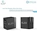 Elzo Quick Charge 2.0 18W USB Rapid Wall Charger Adapter Fast Portable Charger with A 3.3ft Micro USB Cable for Samsung Galaxy/Note, LG Flex2/V10/G4, Nexus 6, Motorola Droid/X, Sony Xperia, HTC, ASUS
