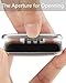 Small Pocket Mirror, Unbreakable All Stainless Steel Rectangular Folding, 2.2” Square, Polished Design Finish