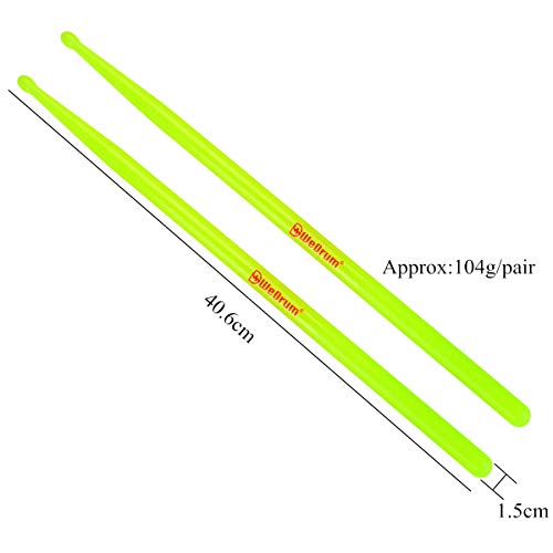 image for Musfunny 5A Nylon Drumsticks for Drum Set Light strong Professional Ni