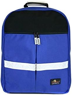 Iron Duck 32410-RB Smart Pack Airway Backpack for a"D" or Jumbo"D" Oxygen Tank, Nylon, Royal Blue