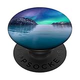 Mount Mountain nature landscape sky polar light sea