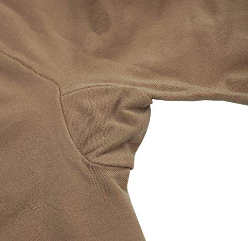 DANCEYOU Women's Full Stretch Convertible Girls Body Tights for Dance Performances, Tan, Size XL