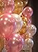 Pink 16th Birthday Party Decorations KIT - Pink Gold and Cream Paper Pompoms| Latex Balloons | Gold Number 16 Ballon | Circle Garland | 16th Birthday Balloons | Sweet 16 Party Supplies