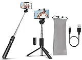 Selfie Stick Tripod POKANIC Bluetooth Wireless