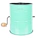MaMix Stainless Steel Baking Hand Crank Flour Sifter with 2 Wire Agitator 3 Cup