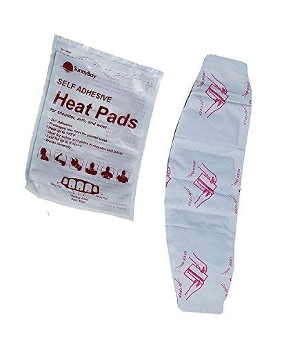 Sunny Bay Heat Patches for Neck Shoulder Pain Relief:(Pack of 14) Air Activated Self Adhesive Disposable Patch for Sore Back & Menstrual Cramps - Personal Non Electric Deep Muscle Hot Pack Compresses