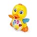 Luke4deals Musical Duck - Waddles/Rolls Around Toy with lights action music and sounds - Toys for girls and boys kids or toddlers