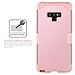 BENTOBEN Case for Samsung Galaxy Note 9,Full Body Shockproof Impact Resistant 3 in 1 Hybrid Hard PC Outer Shell and Soft Silicone Anti-Scratch Protective Phone Case for Samsung Note 9, Rose Gold