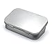 Metal Hinge Top Tin Containers for Crafts Geocache Storage Survival Kit by MagnaKoys (2)