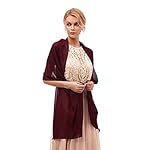 AlfaBridal Women's Fashion Chiffon Wraps Scarve Shawls for Bridal Evening Party AlfaBridal Women's Fashion Chiffon Wraps Scarve Shawls for Bridal Evening Party