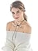 Yean Black Velvet Wrap Choker Necklace Long Adjustable Jewelry for Women and Girls on Wedding, Party and Evening