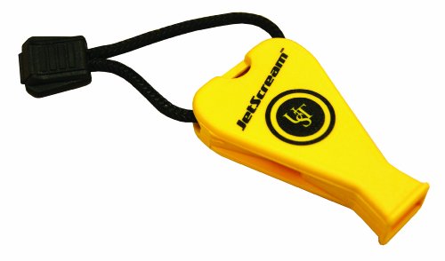 UST JetScream Floating Whistle, 122dB, Yellow Marine