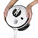 Fullstar Large Salad Spinner – Lettuce, Fruit & Vegetable Washer and Dryer – 6.3 Quart, Black