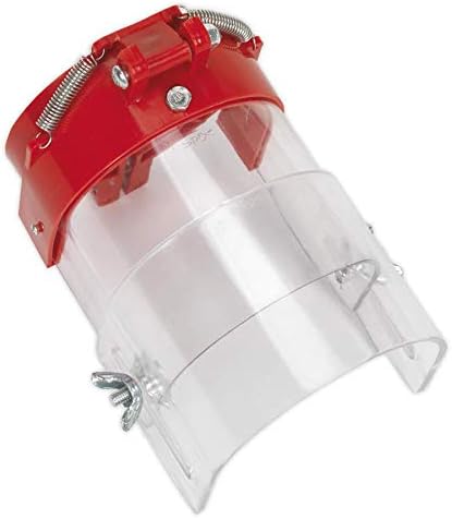 Sealey Dpg62 Drill Press Guard 62Mm, Red - Image 3