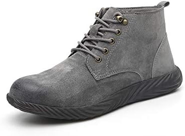 XM Safety Shoes for Men, Work Construction Sneakers, Breathable Lightweight Comfortable Steel Toe Shoes for Women …
