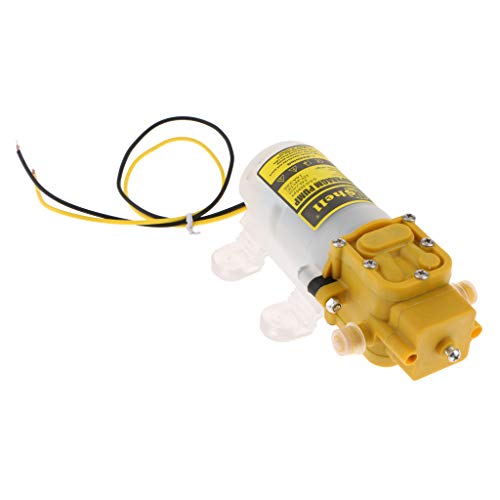 MagiDeal 12V 60W 4L/min 5bar Diaphragm Pressure Booster Pump Self-priming Water Pump