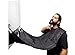 Beard Bib - with High-Grade Grooming Material - Mustache Apron Hair Catcher for Shaving & Trimming - Easy to Install Cape with Suction Cups - Styling & Neat Cheeks Tool