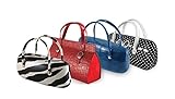 Double Eyeglass Case for 2 medium frames Semi Soft glasses pouch with magnetic closure & 2 cleaning cloths