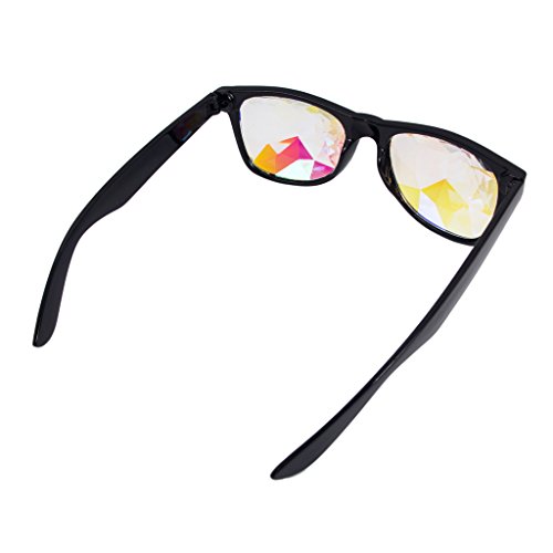 Careonline Festivals Kaleidoscope Glasses Rainbow Prism Sunglasses Goggles - Thumbnail 3