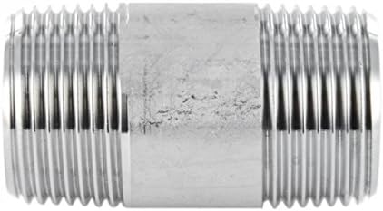 Stainless Steel V4 A Double Nipple External Male Thread Fitting