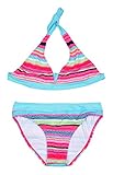 Big Girls Cute Two Pieces Stripes Swimming Bikini Set