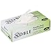 Noble 3.5 Mil Thick Powder-Free Disposable Vinyl Gloves For Food Service, 100-Pack, Extra Large