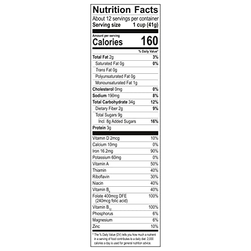 HONEY BUNCHES OF OATS CRUNCHY HONEY ROASTED CEREAL 18 OUNCE (PACK OF 1) BOX
