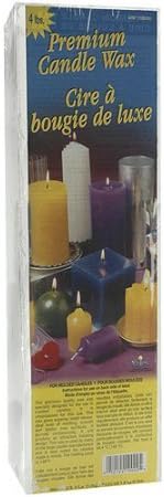 Premium Candle Wax 4 Pound Block WLM