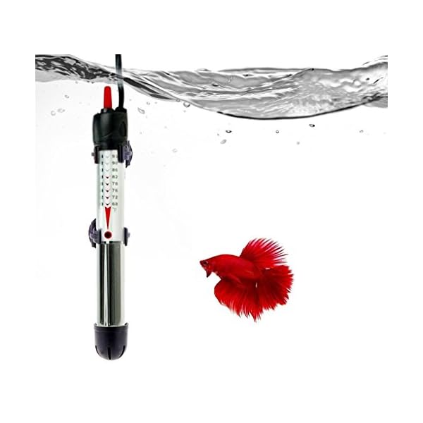 PetNewlife Betta Heater per Serbatoi Piccoli (1.5 Gal.) - Riscaldatore per Acquario Completamente sommergibile