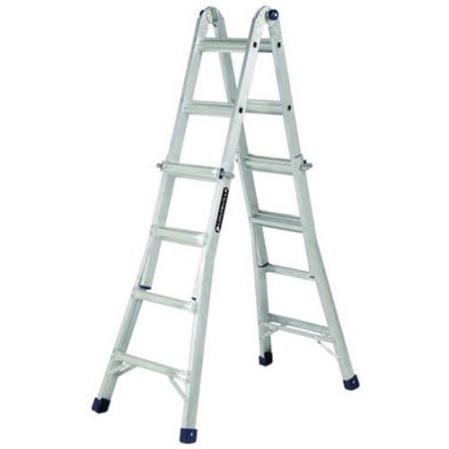 Louisville Ladder L-2098-22 Aluminum Multi-Purpose Ladder, 22'