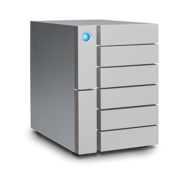 LaCie 6big Thunderbolt 3, externe Festplatte 84 TB, 3,5 Zoll, 6-Bay RAID, Thunderbolt 3, PC & Mac, inkl. 3 Jahre Rescue… – Bild 4
