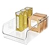 iDesign Fridge Organiser, Stackable Storage Container , Large BPA-free Clear Drawer Organizer for Kitchen, Fridge and…