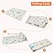 Folding Play Mat | BPA Free Non-Toxic Foam Baby Care Baby Playmat (6.6FT x 5FT) 0.4IN Thick Extra Large Reversible Crawling Mat Portable Toddlers Kids Waterproof Non-Slip Outdoor (Love of Elephant)