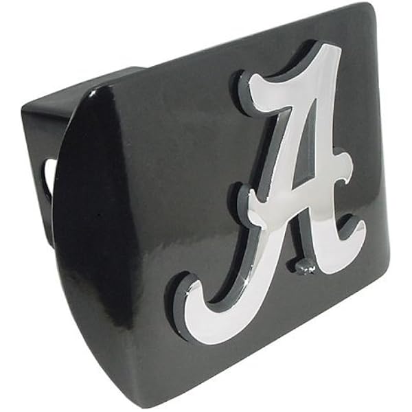 Trailer Hitch Cover University Of Alabama NCAA Metal Hitch Cover