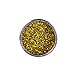 Sparkly Loose Powder EyeShadow, Keepfit Fashion Cosmetics Makeup Glitter Gold and Silver Eye Shadow Pigment for Women (Gold)