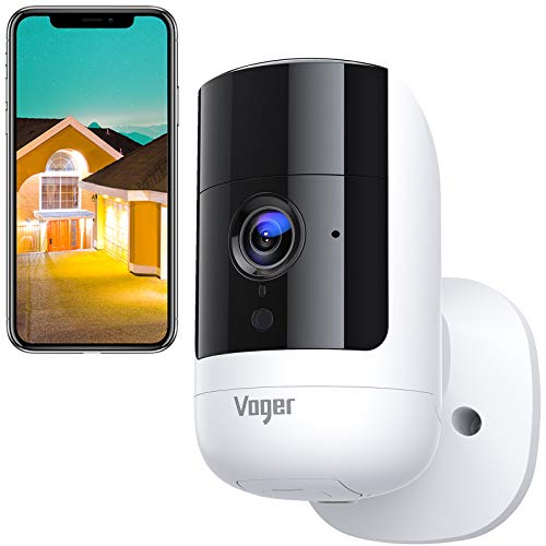 Voger Wireless Security Camera Outdoor ,1080P Rechargeable Battery