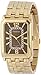 Armitron Men's 20M4210BNGP Swarovski Crystal Accented Gold-Tone Brown Dial Dress Watch