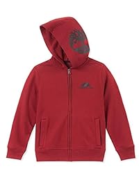 Timberland Big - Sudadera de forro polar con logotipo de manga larga para niño