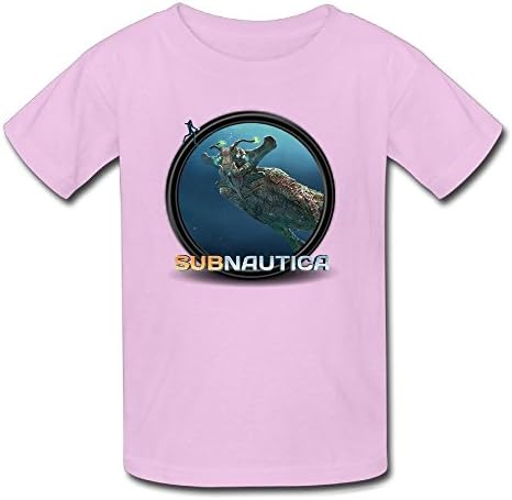 Kazzar Kid's Subnautica Icon Art Round Collar T Shirt