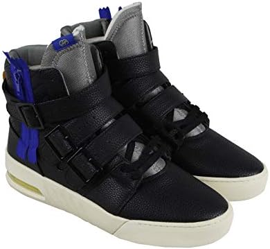 Radii Straight Jacket Plus Mens Black Leather High Top Sneakers Shoes