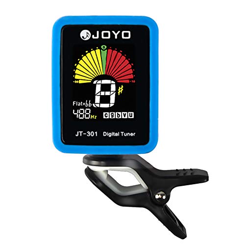 image for EMISH Clip-on Tuner with Color Display for Guitar, Bass, Ukulele, Viol