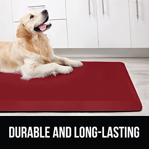 Gorilla Grip Anti Fatigue Standing Desk Mat, Thick Cushioned Kitchen Floor Mats, Washable, Stain