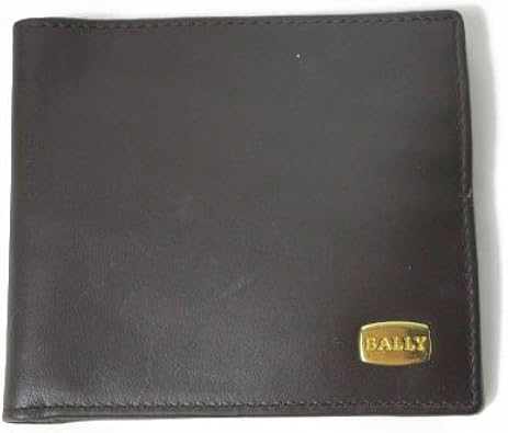 Amazon アウトレット バリー 二つ折り財布 小銭入れ有 本革 ブラウン 柔らかレザー Bally バリー 財布