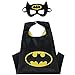Blingbling Superhero Cape & MASK Set Kids Childrens Halloween Costume Batman